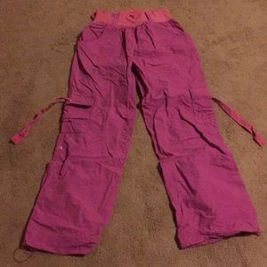 Zumba pants with tassels. Can roll up!